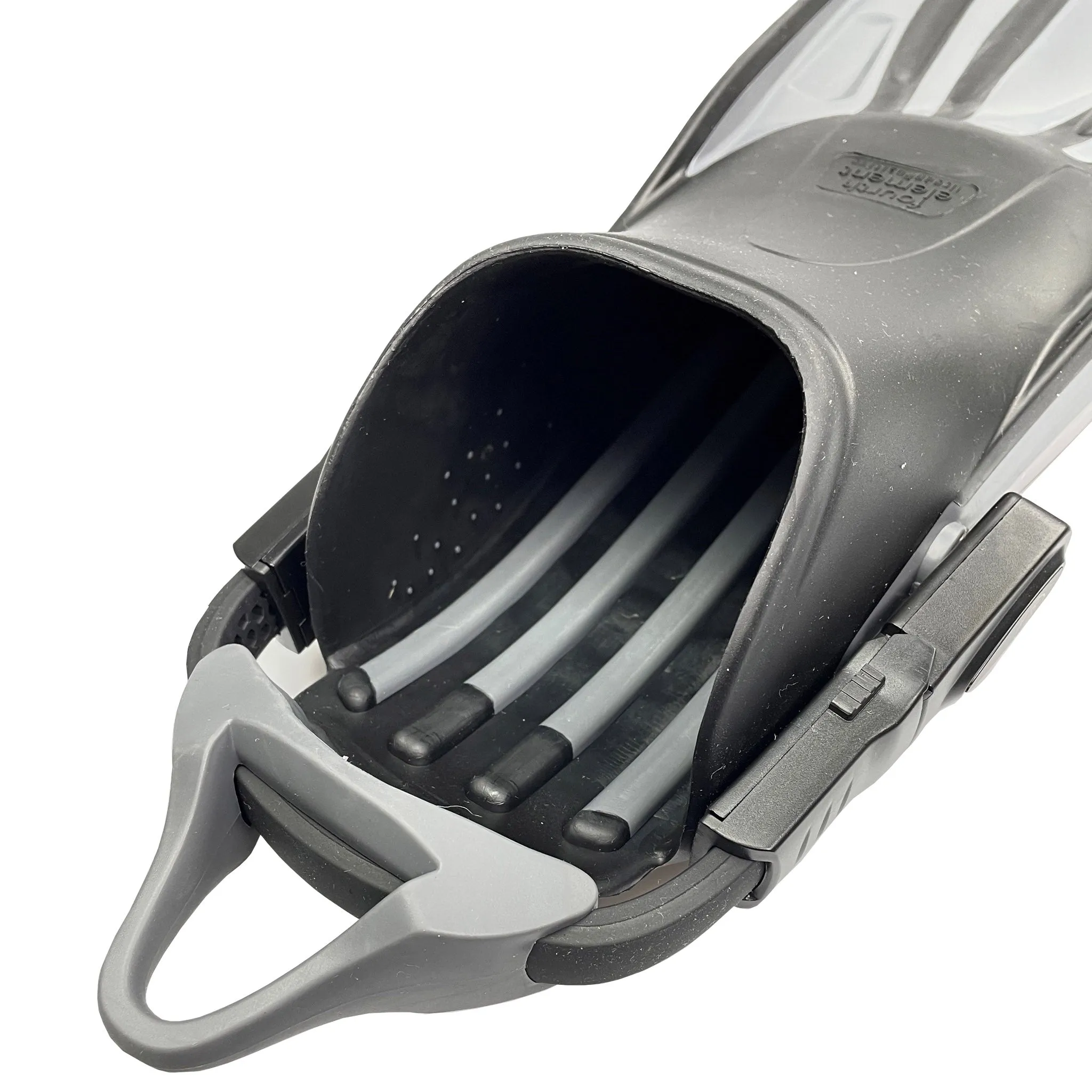 Fourth Element Rec Fins for Scuba Diving & Snorkelling - Black Grey