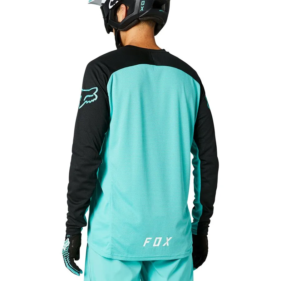 Fox Defend Long Sleeve Jersey- White