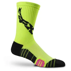 Fox Ranger 6" Cushion Sock Lunar Flo Yellow