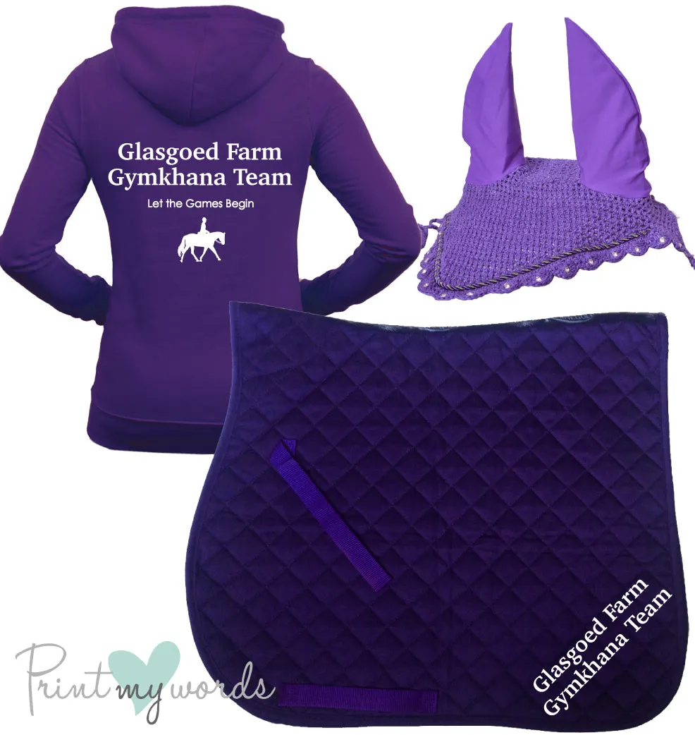 'Freya' Children's Personalised Matching Equestrian Set - Team Design