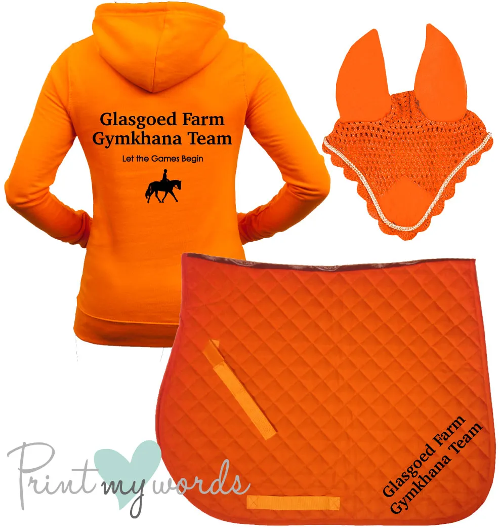 'Freya' Children's Personalised Matching Equestrian Set - Team Design
