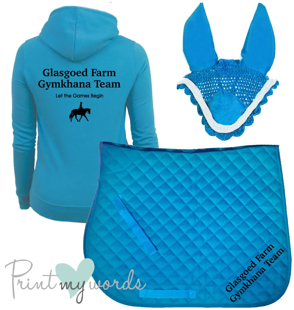 'Freya' Children's Personalised Matching Equestrian Set - Team Design