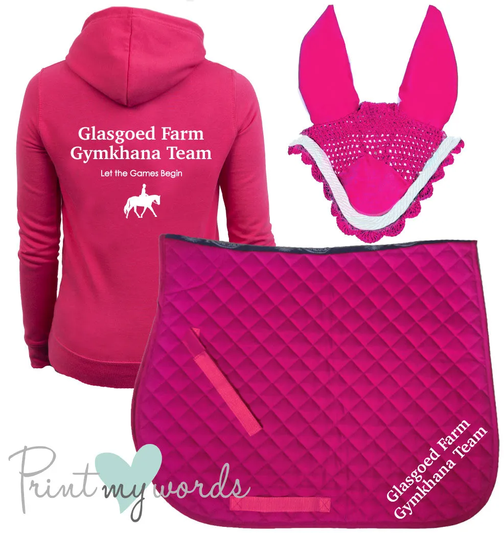 'Freya' Children's Personalised Matching Equestrian Set - Team Design