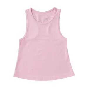 Girls' Race HER Back Active Tank Top in Pink Lady