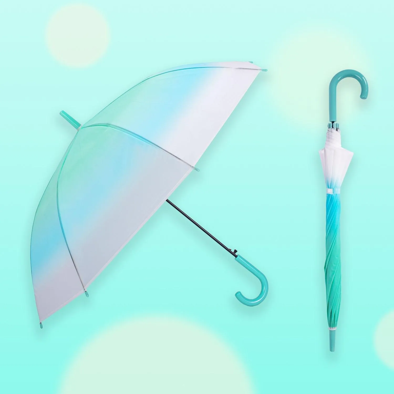 Gradient Transparent Umbrella