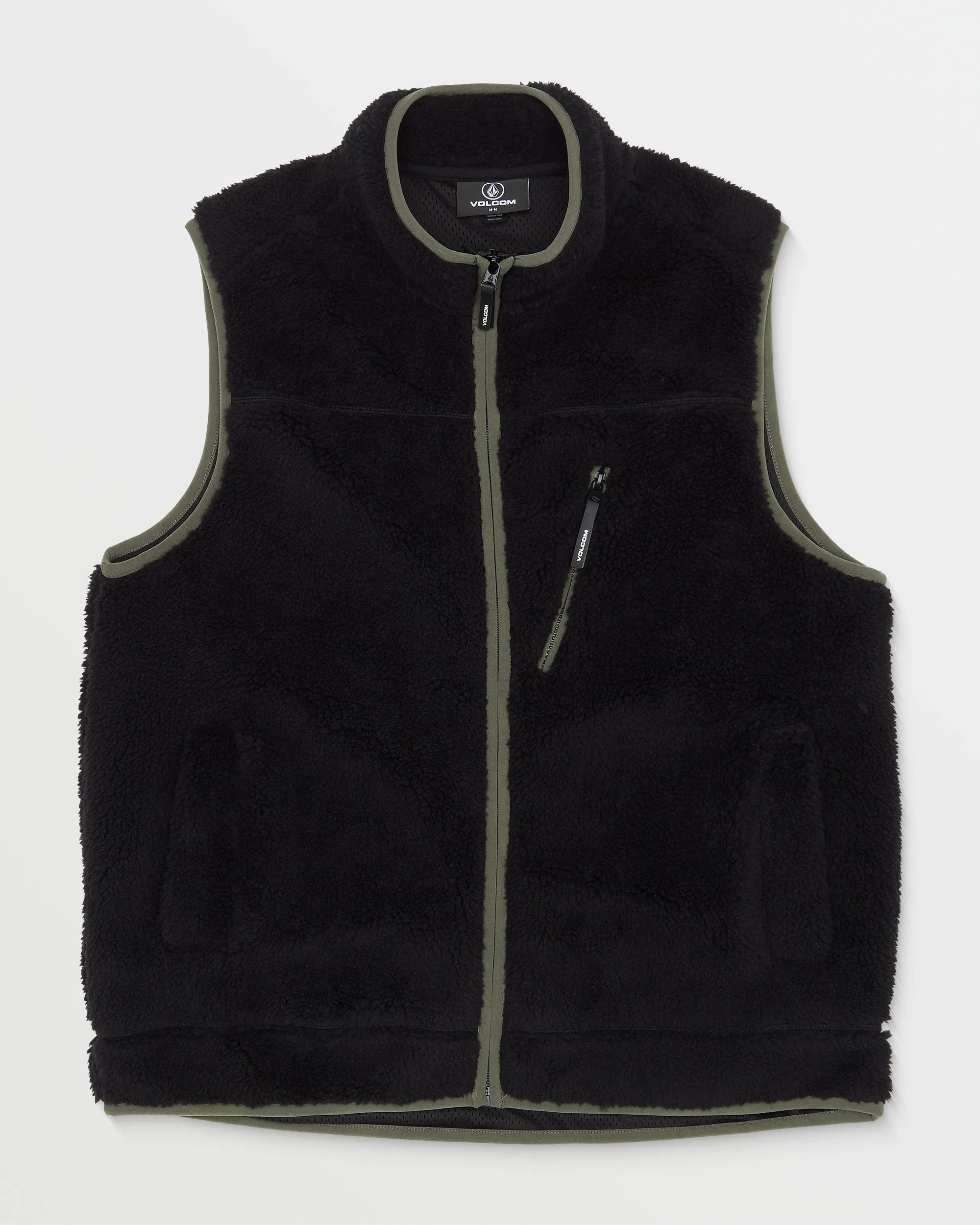 Highvi Fleece Weste - Black