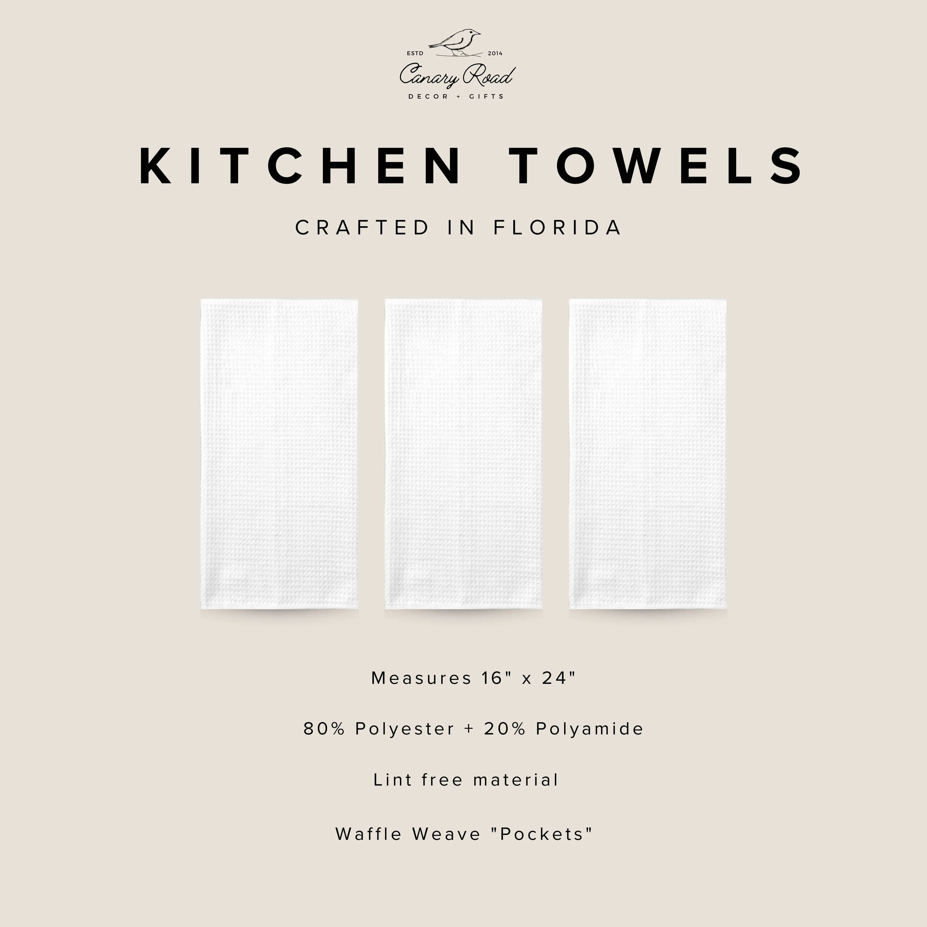 Horse Pony Equestrian Tack Kitchen Towel Waffle Gifts Farm