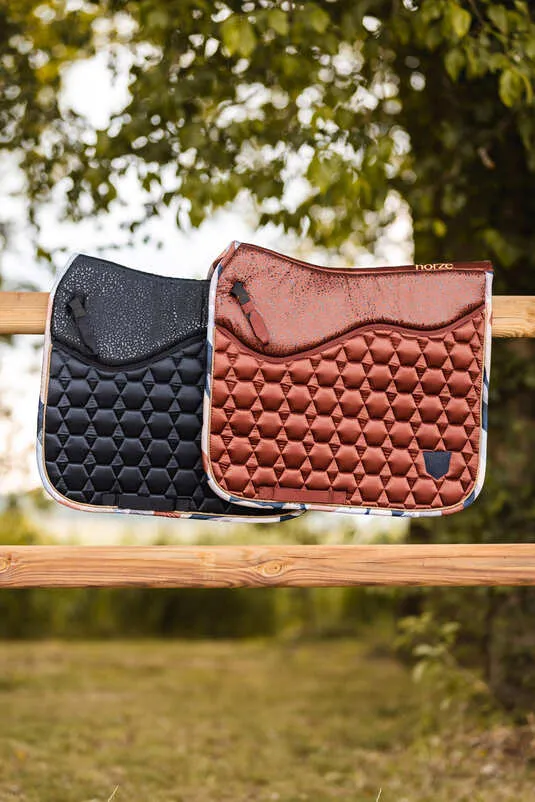 Horze Terrazzo Dressage Saddle Pad Navy