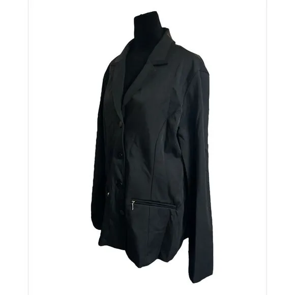 HR Farm‎ Women's Competition Jacket Horse Riding Show Coat Size 16