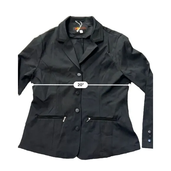 HR Farm‎ Women's Competition Jacket Horse Riding Show Coat Size 16