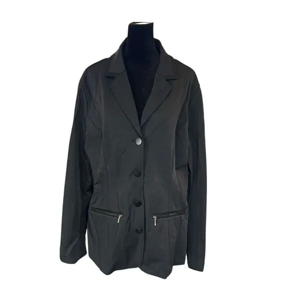 HR Farm‎ Women's Competition Jacket Horse Riding Show Coat Size 16