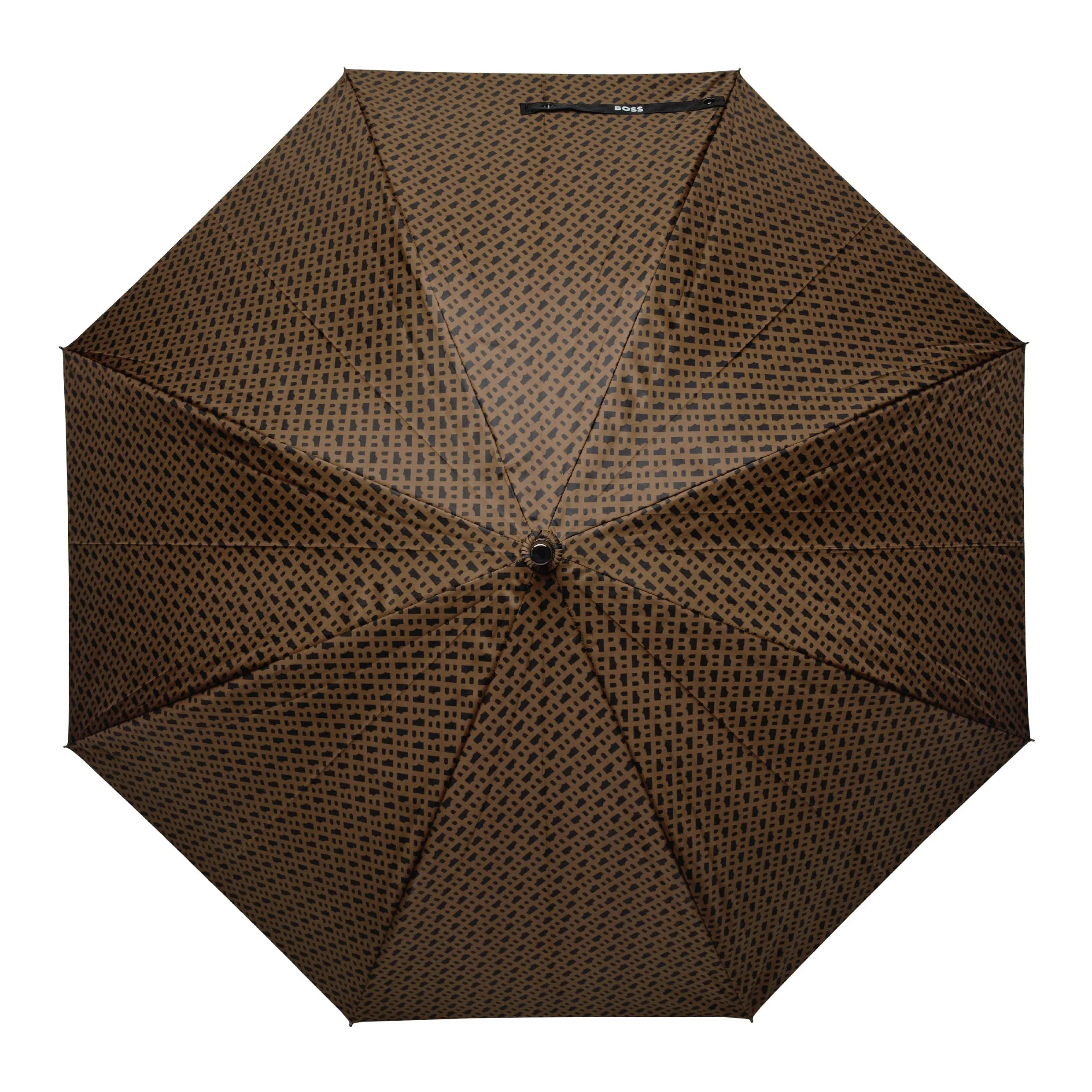 HUGO BOSS HUN310Y-Umbrella Monogramme Camel