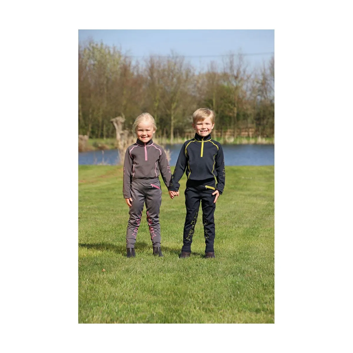 Hy Equestrian Stella Childrens Base Layer