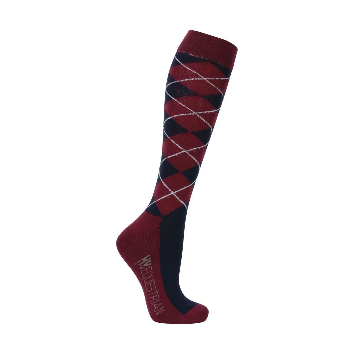 Hy Equestrian Synergy Argyle Horse Riding Socks (Pack of 3)