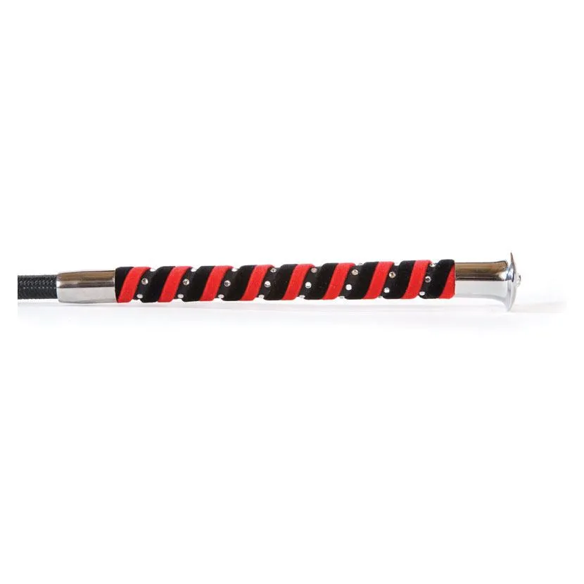 HySCHOOL Diamante Riding Whip