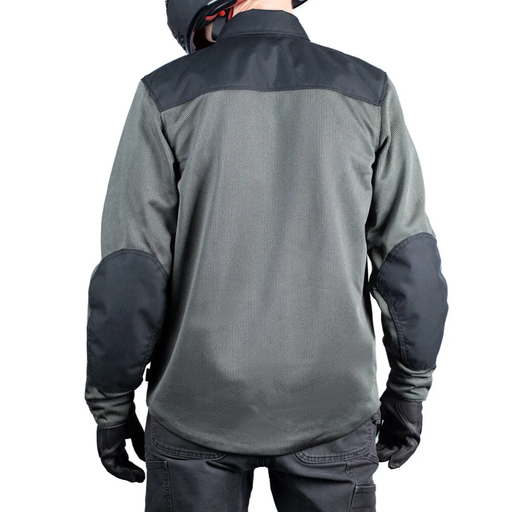 Icon Upstate Mesh CE Jacket - Gray