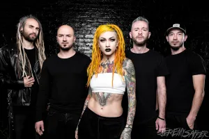 Infected Rain - Black Wall - Signed Limited Edition 8x12 Metallic Print