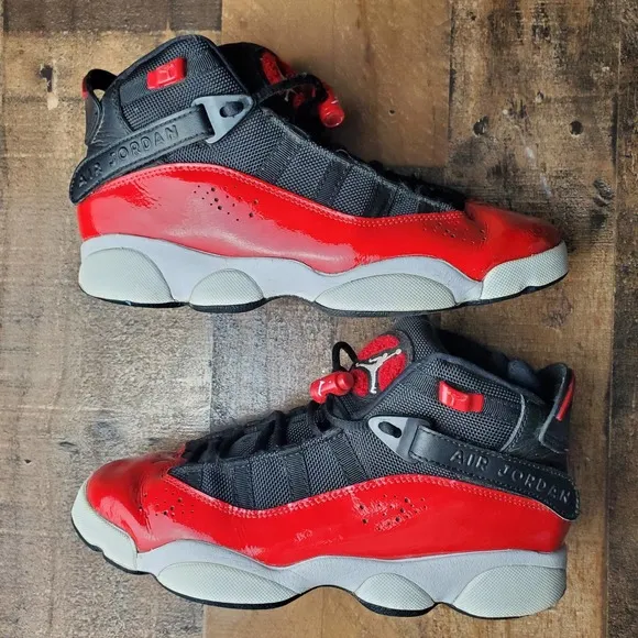 Jordan 6 rings gs red size 6y sneakers youth