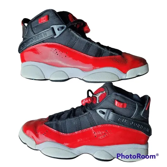 Jordan 6 rings gs red size 6y sneakers youth