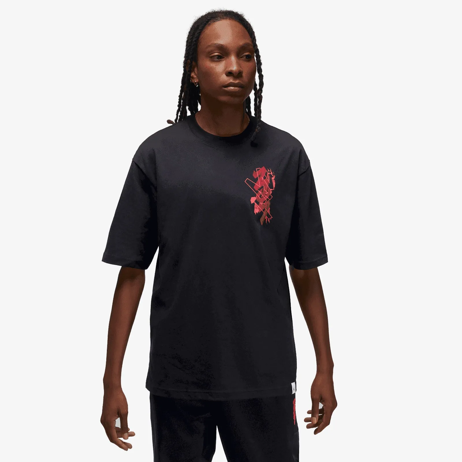 Jordan X Zion Sneaker School T-Shirt - Black