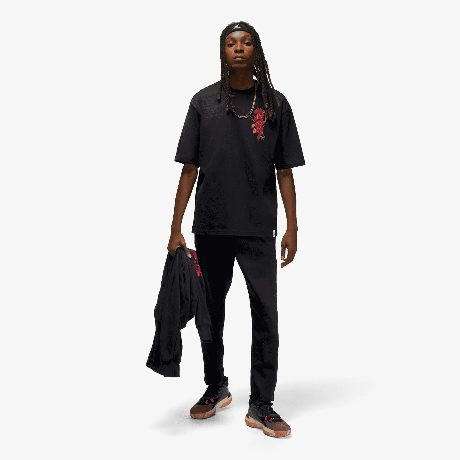 Jordan X Zion Sneaker School T-Shirt - Black