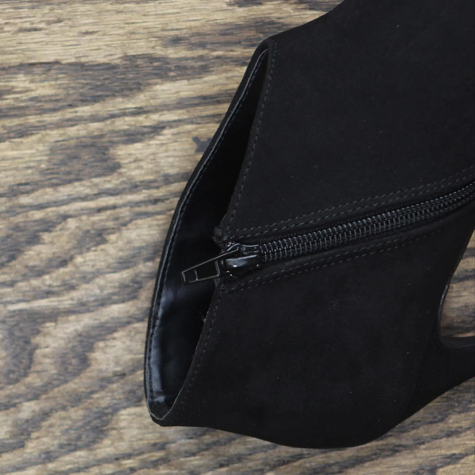 Journee Collection Demmi Tru Comfort Foam Inside Zip Stiletto Booties Black 9M