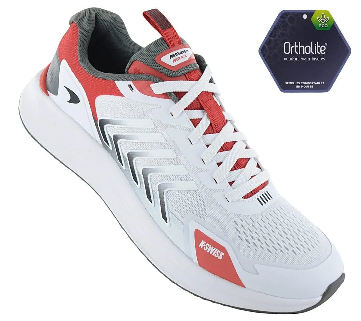 K-Swiss x McLaren - Aero Active - Herren Sneakers Motorsport Schuhe Weiß 04317-174-M
