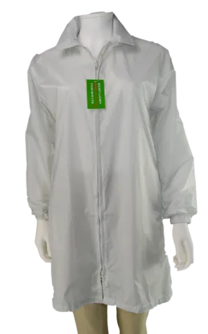 Kelsey Lauren Raincoat - Silver