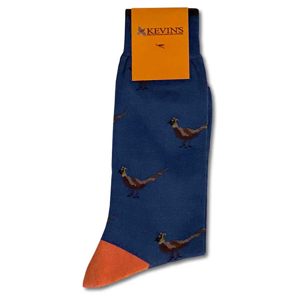 Kevin's Finest Men's Upland Themed Socks