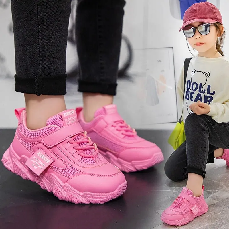 Kids Running Shoes - Breathable Anti-Slip Sneakers for Boys & Girls