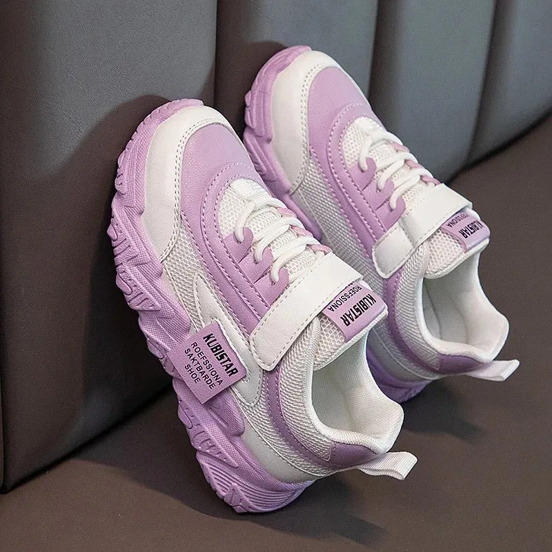 Kids Running Shoes - Breathable Anti-Slip Sneakers for Boys & Girls