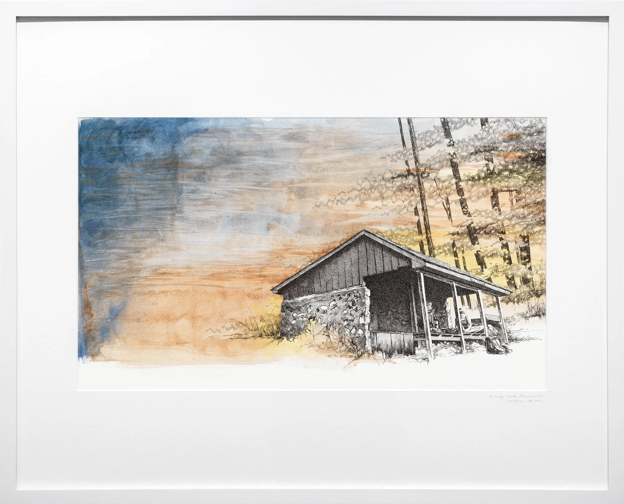 Kirkridge Shelter, Pennsylvania, [ 40.93672, -75.1964 ]