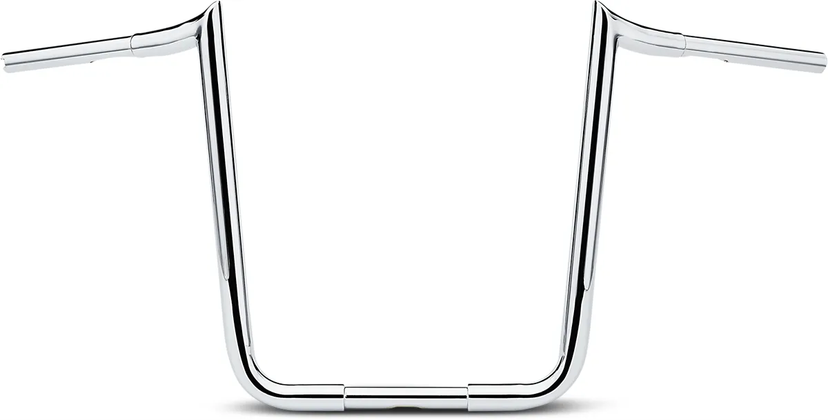 LA Choppers LA-7351-18 1-1/4in. Prime Ape Handlebars - 18in. Rise - Chrome