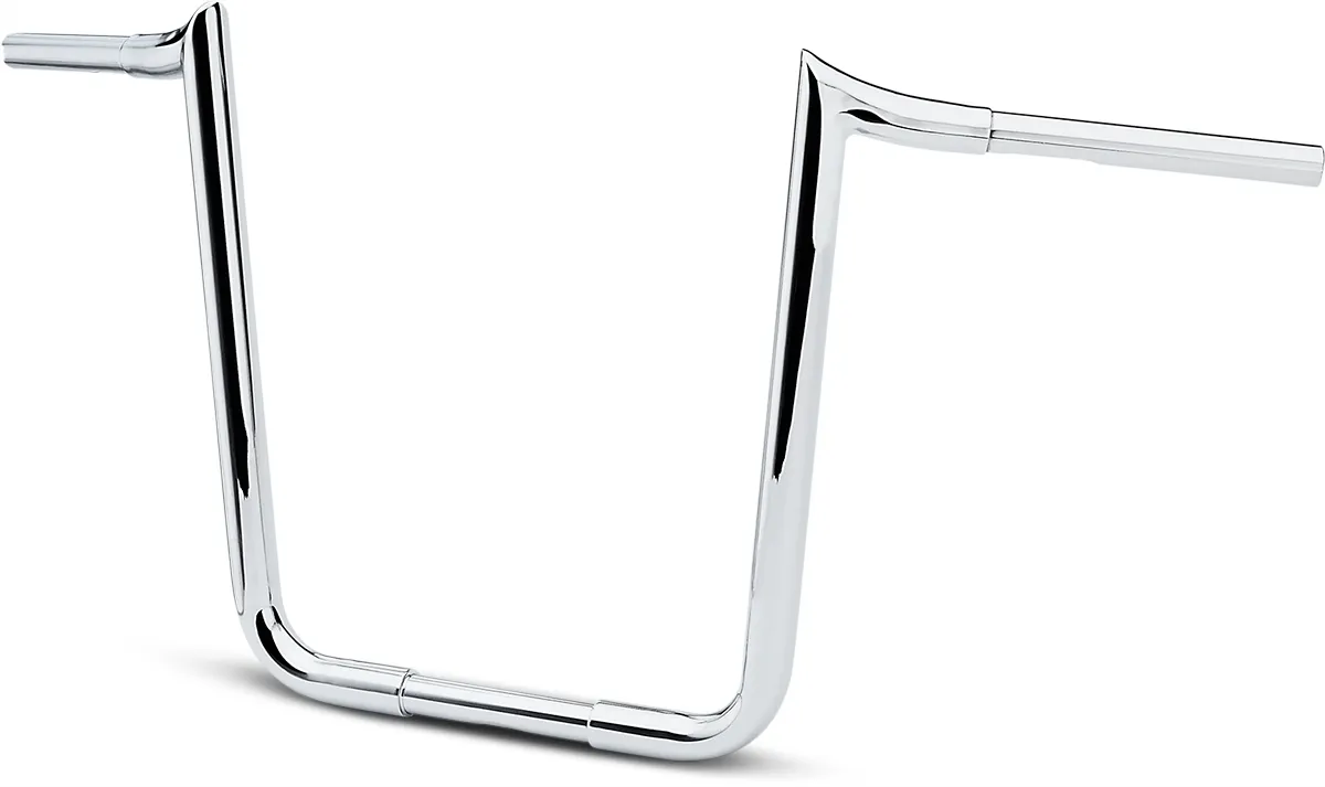 LA Choppers LA-7351-18 1-1/4in. Prime Ape Handlebars - 18in. Rise - Chrome