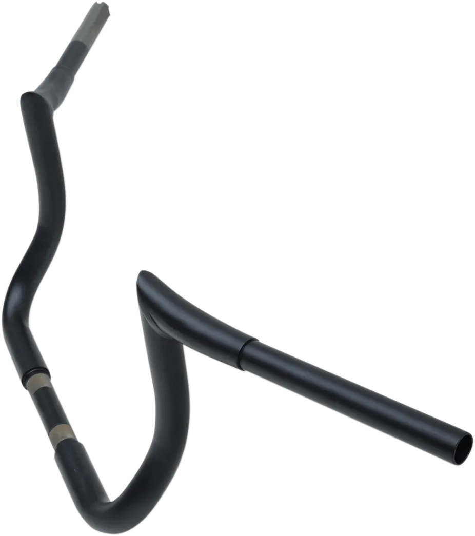 LA Choppers LA-7352-10M 1-1/4in. Prime Ape Handlebars - 11in. Rise - Flat Black
