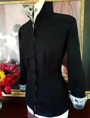 LADY GREY IN BLACK