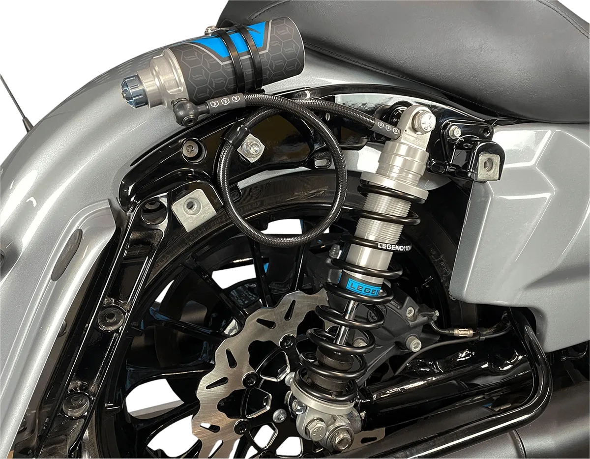 Legends 1310-1932 Revo-Arc Remote Reservoir Standard Coil Suspension - 14in. L - Clear
