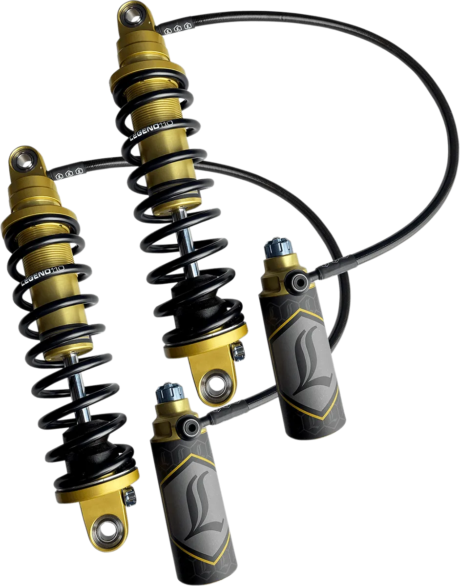 Legends 1310-1932 Revo-Arc Remote Reservoir Standard Coil Suspension - 14in. L - Clear