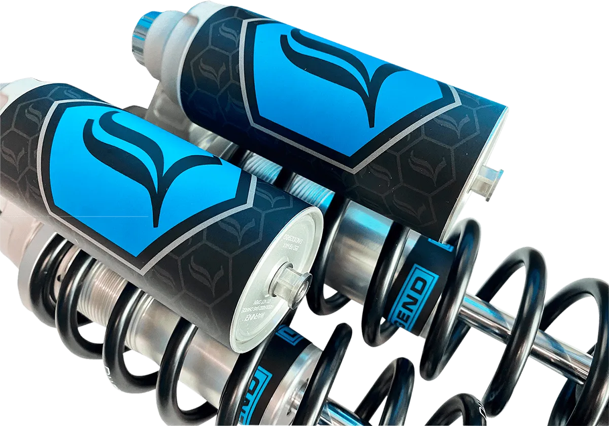 Legends 1310-1945 Revo-Arc Piggyback XL Heavy Duty Coil Suspension - 14in. L - Clear
