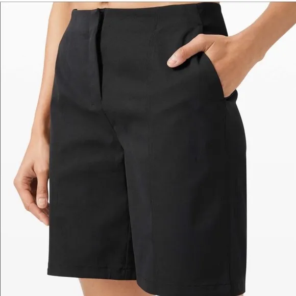 Lululemon In Power Black Shorts Size 2