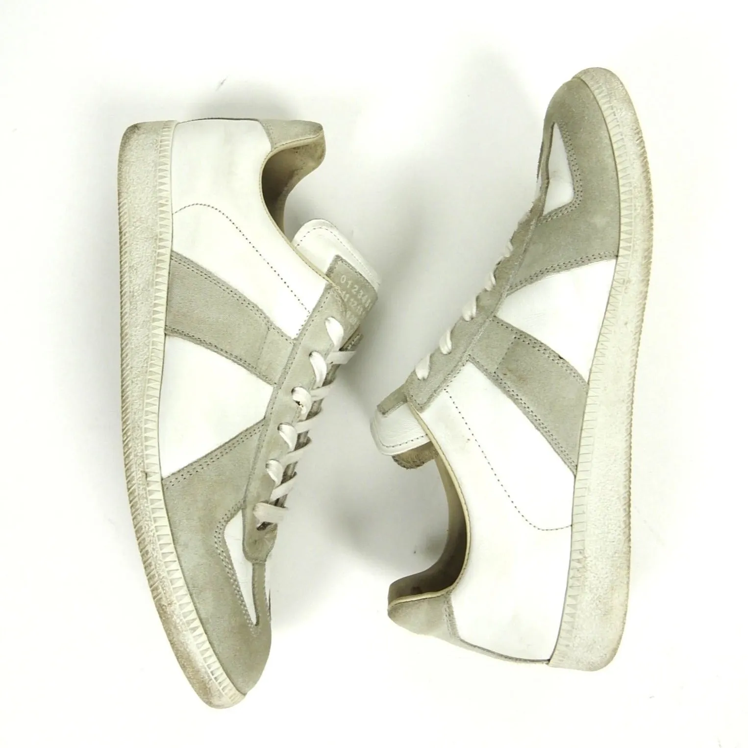 Margiela Replica Gats White Grey 41