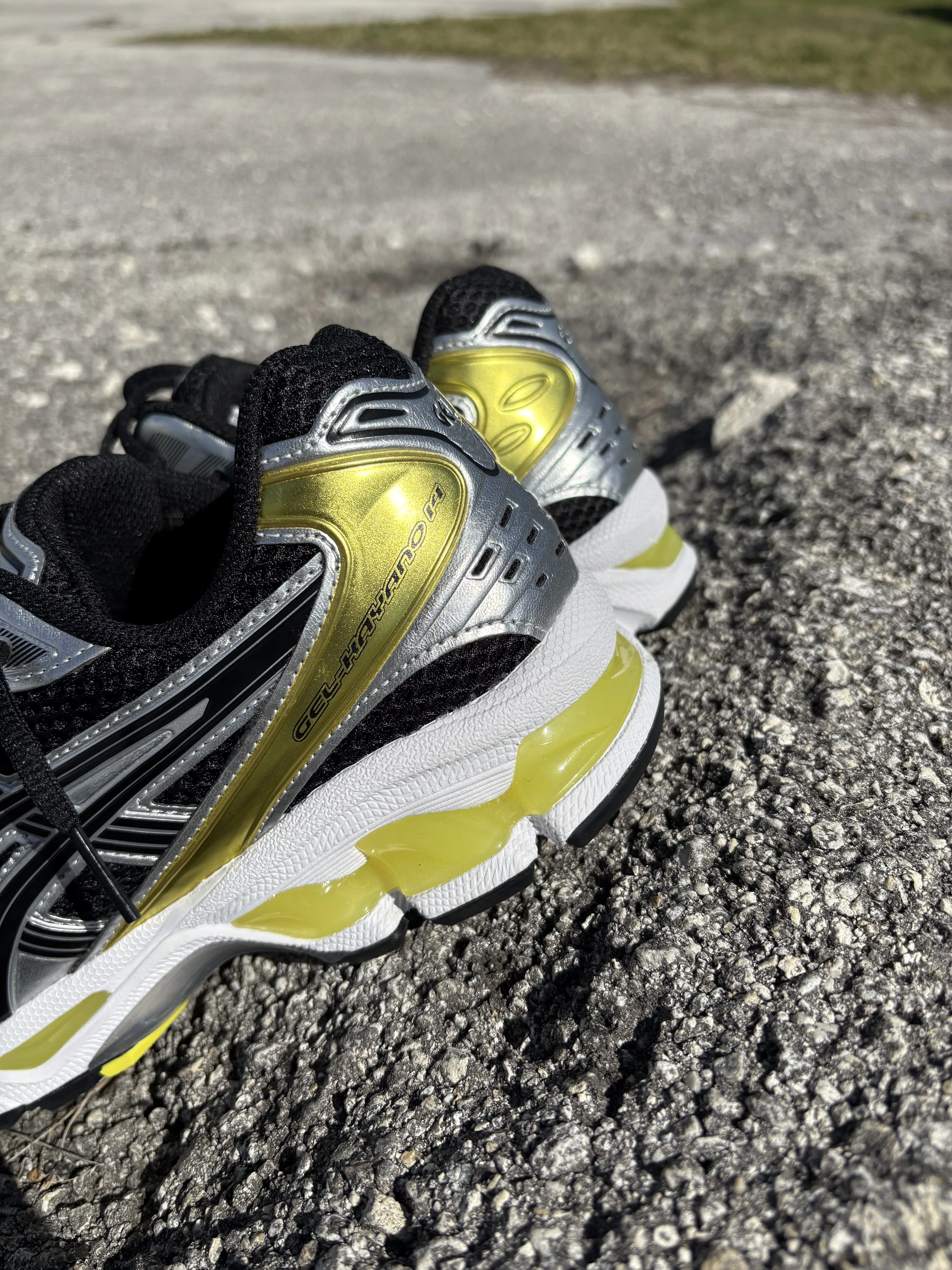 Mens Asics Gel Kayano 14 (Black/Lemon Spark)