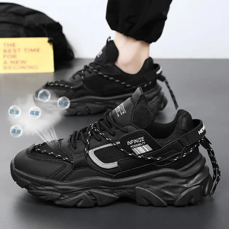 Men's Casual Sports Running Shoes - Comfort & Breathable