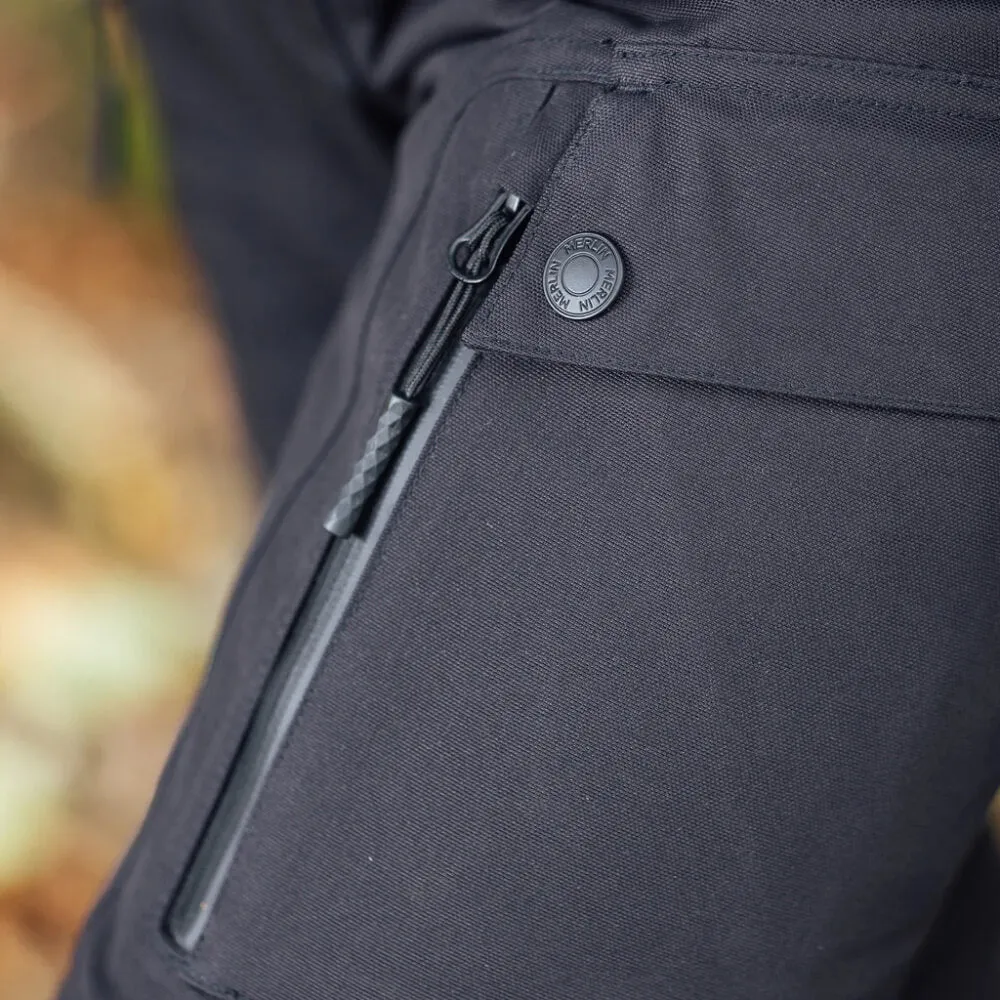 Merlin Condor Laminated D3O Explorer Trousers Regular Black