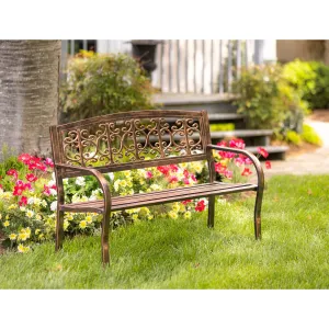 Metal Montebello Bench,8mb167