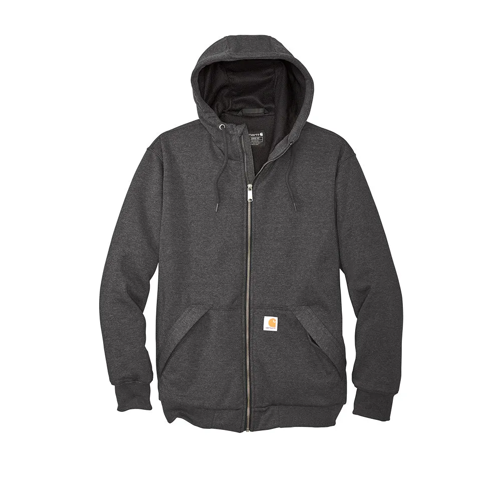 Midweight Thermal-Lined Full-Zip Sweatshirt