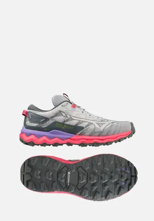 Mizuno Wave Daichi 7 Womens -Pearl Blue/High-Vis Pink/Purple Punch