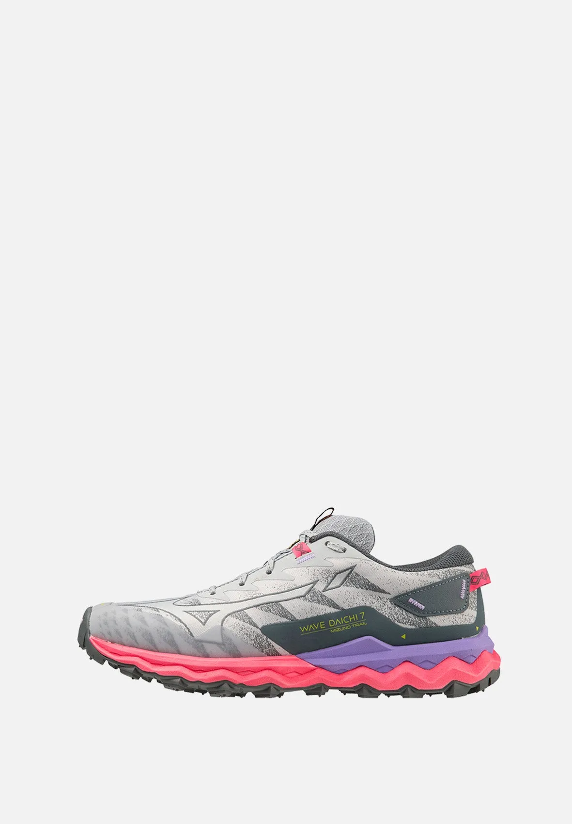Mizuno Wave Daichi 7 Womens -Pearl Blue/High-Vis Pink/Purple Punch