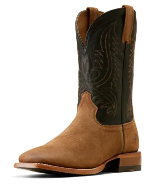 MNS Circuit Paxton Cowboy Boot RANCH BROWN SUEDE