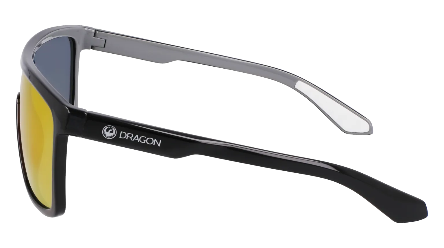 MOMENTUM - Shiny Black/Grey with Polarized Lumalens Red Ionized Lens